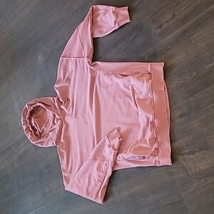Oversized Gym Shark Pink Hoodie